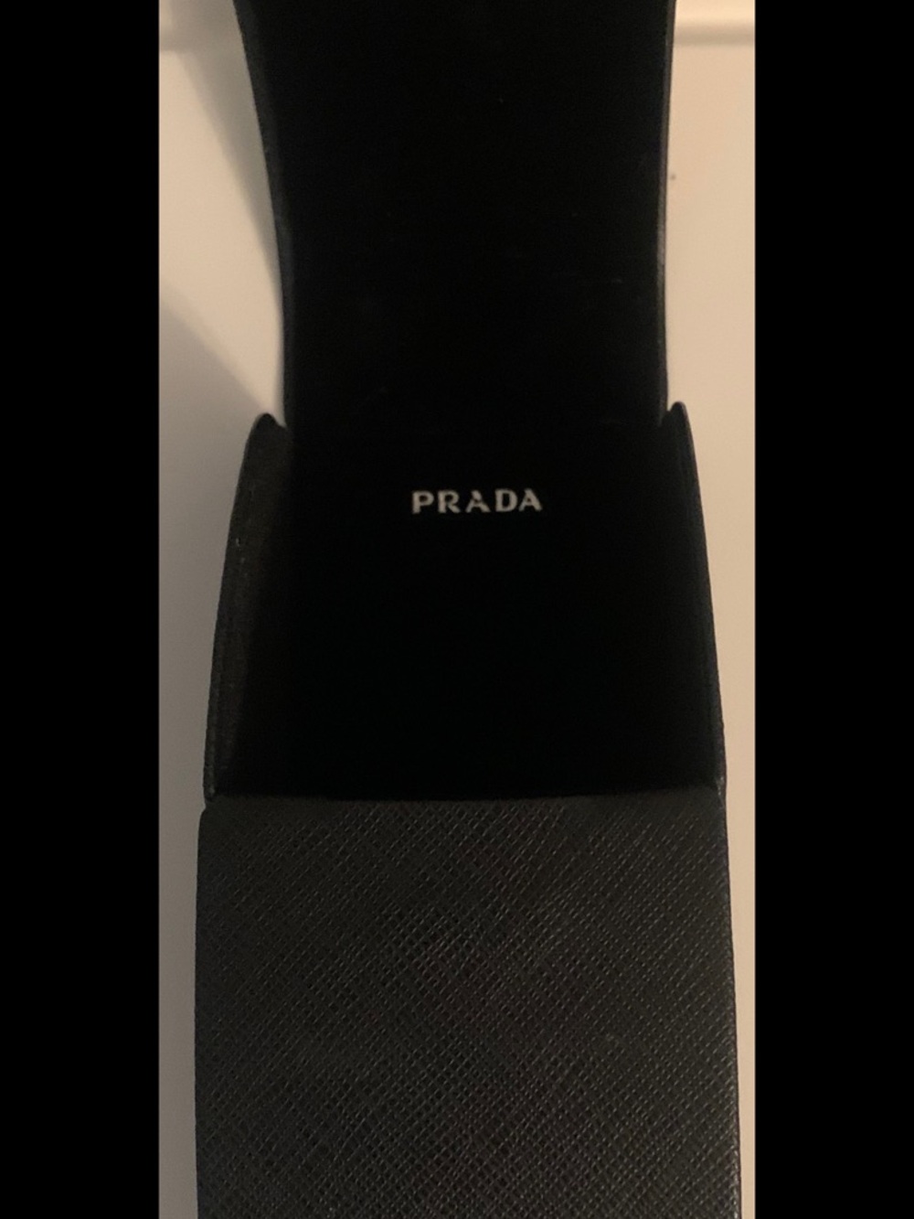 Prada Round Black Women's Sunglasses - Picture 8 of 9